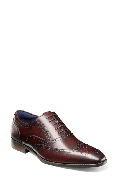 Stacy Adams Kaine Wingtip Oxford In Multi