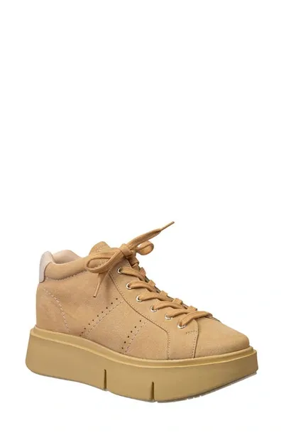 Naked Feet Essex High Top Sneaker In Beige