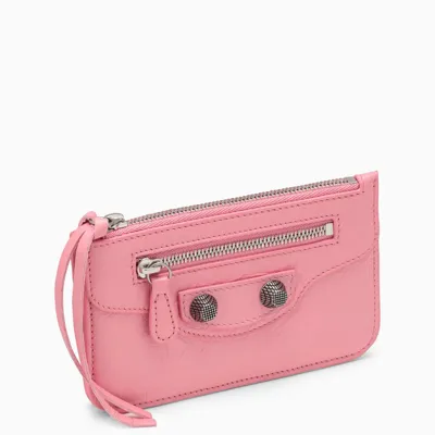 Balenciaga Le Cagole Card Holder In Pink