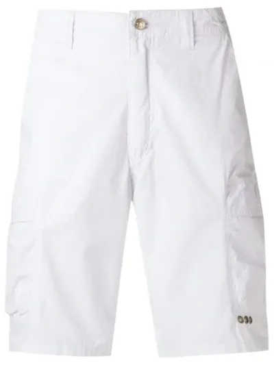 Osklen Cargo Shorts In White