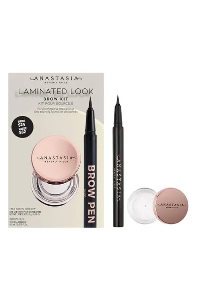 Anastasia Beverly Hills Laminated Look Brow Kit $32 Value In Soft Brown