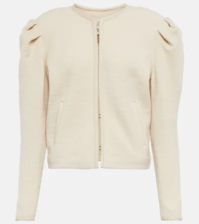 Isabel Marant Puff-sleeve Jacket In 中性色