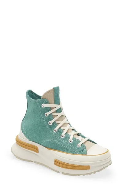 Converse Run Star Legacy Cx High Top Platform Sneaker In Algae