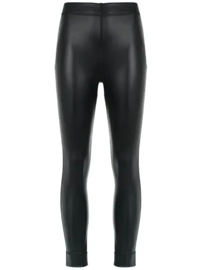 Gloria Coelho Prisma Patent Trousers In Black