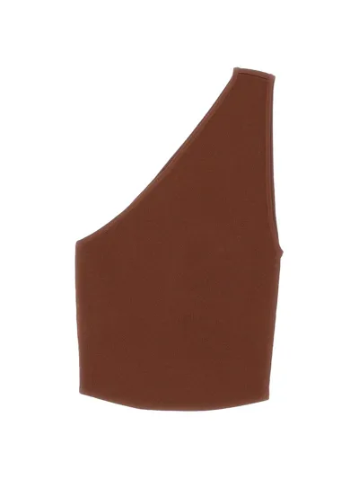 Staud Brown Lexi Tank Top