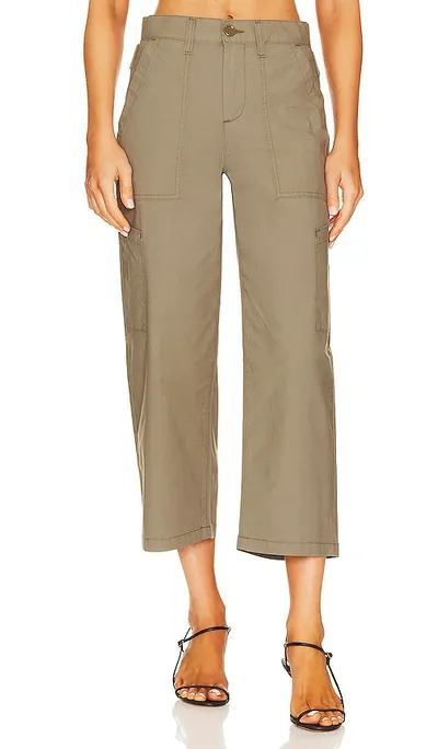 Agolde Daria Wide-leg Utility Pants In Duffle