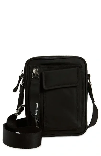 We-ar4 The Godspeed Nylon Crossbody Bag In Black