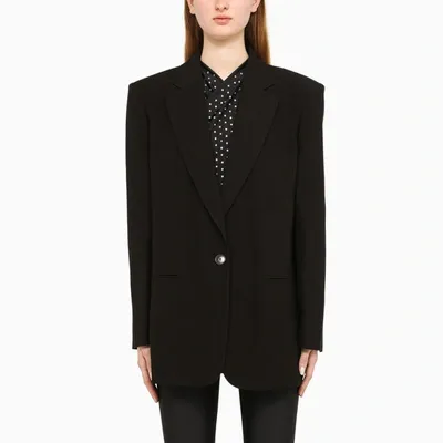 The Andamane Classic Single-breasted Black Blazer