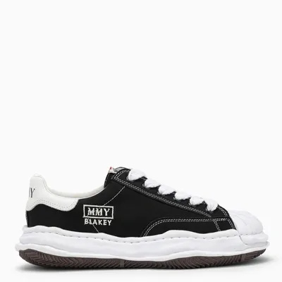 Miharayasuhiro Black Canvas Blakey Low-top Sneakers