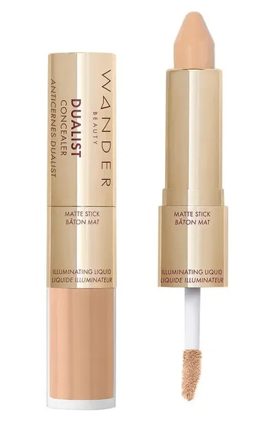 Wander Beauty Dualist Matte & Illuminating Concealer In Light