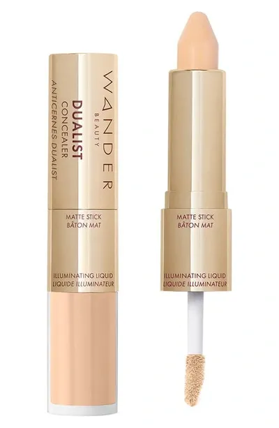 Wander Beauty Dualist Matte & Illuminating Concealer In Fair