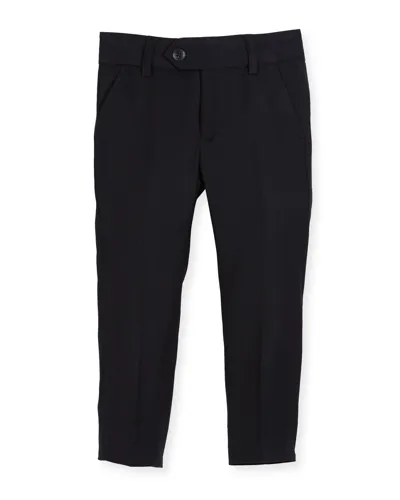 Appaman Straight-leg Suit Pants, Navy