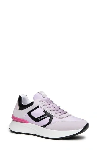 Nerogiardini Retro Fashion Sneakers In Lilac