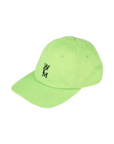 Wooyoungmi Green Embroidered Cap