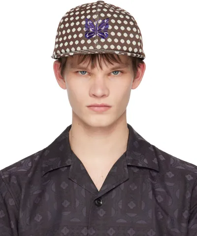 Needles Brown Polka Dot Cap