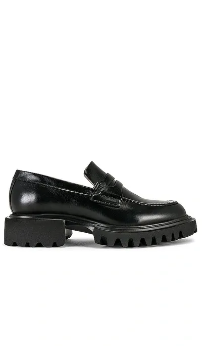 Allsaints Lola Loafer In Black