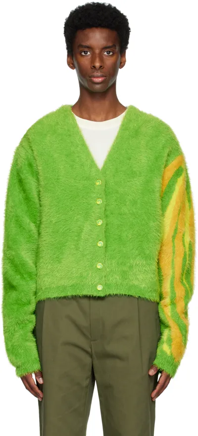 Sky High Farm Workwear Quil Lemons Cardigan In Green