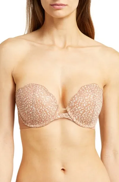 Skarlett Blue Rouse Full Coverage Balconette Bra In Ginger/ivory