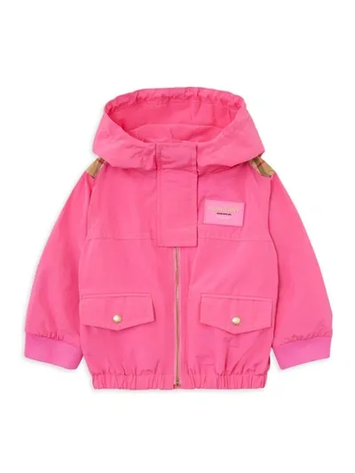 Burberry Baby Girl's & Little Girl's Marina Hooded Jacket In Bubblegum