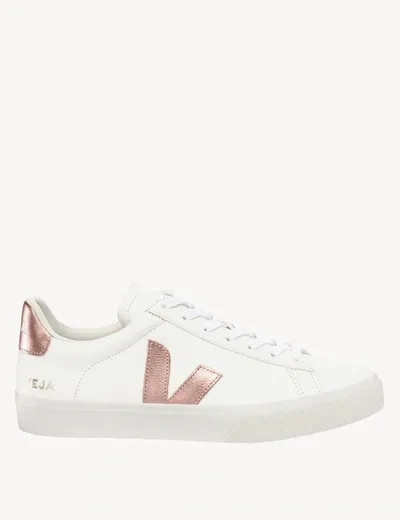 Veja Campo Leather In White