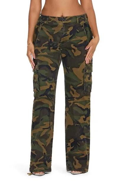 Naked Wardrobe Camo Cargo Pants