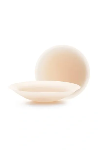 Bristols 6 Skin Reusable Adhesive Nipple Covers In Cream