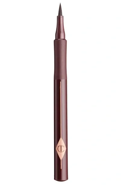 Charlotte Tilbury The Feline Flick Quick Fine Line Eyeliner Pen In Panther