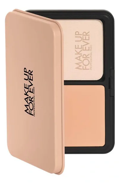 Make Up For Ever Hd Skin Matte Velvet 24 Hour Blurring & Undetectable Powder Foundation In 2n22 Nude