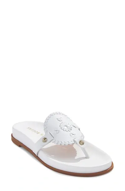 Jack Rogers Collins Casual Sandal In White