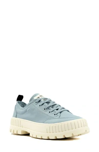 Palladium Pallashock Low Profile Sneaker In City Blue