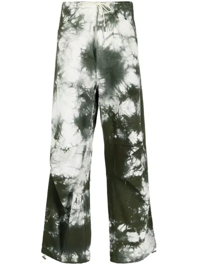 Darkpark Daisy - Military Trousers In Military Green W