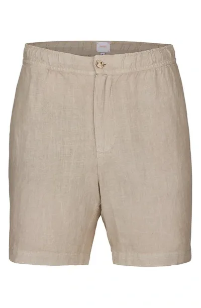 Swims Men's Amalfi Linen Shorts In Sand Dune