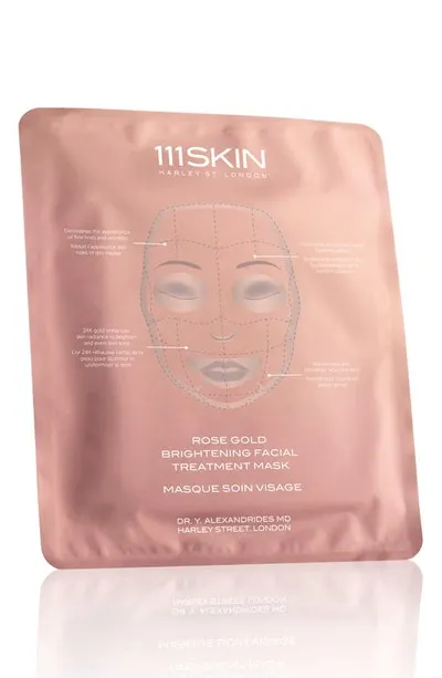 111skin Rose Gold Brightening 5-piece Facial Mask Box