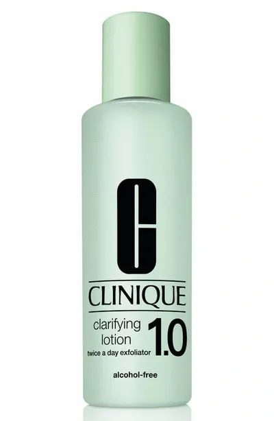 Clinique Clarifying Lotion 1.0 Twice A Day Exfoliator 6.7 oz/ 198 ml In 1.0 All Skin Types