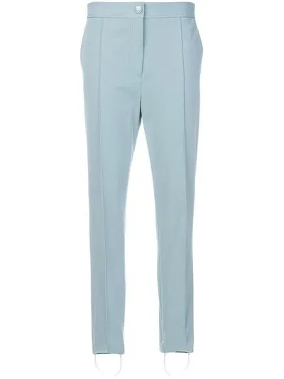 Joseph Classic Slim Trousers In Blue