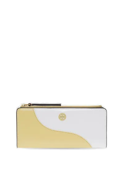 Tory Burch Logo-plaque Continental Wallet In Multi