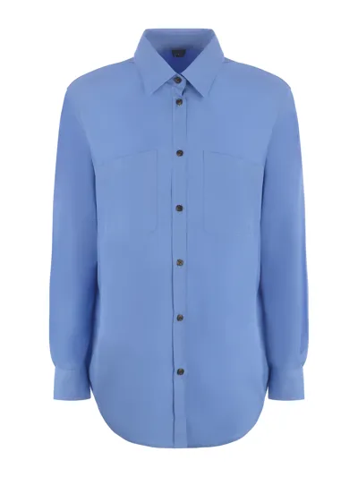 Fay Shirt  In Azzurro