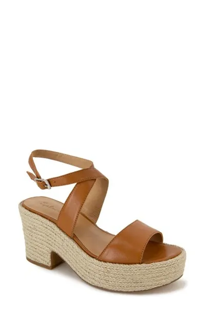 Splendid Women's Bowie Espadrille High Heel Platform Sandals In Pecan