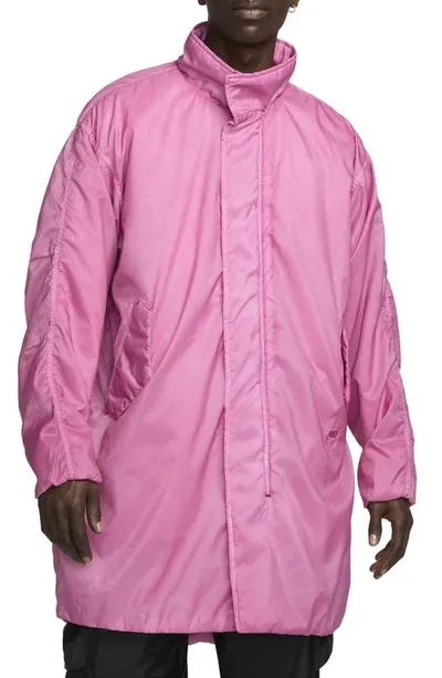 Nike Men's  Sportswear Tech Pack Therma-fit Insulated Parka In Pink