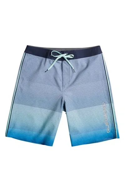 Quiksilver Kids' Massive Board Shorts In Snorkel Blue