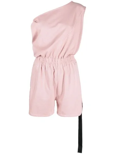 Rick Owens Drkshdw Athena Jumpsuit In Pink