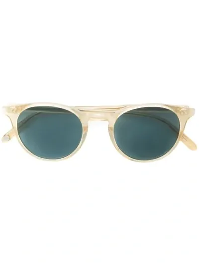 Garrett Leight Clune Glasses In Nude & Neutrals