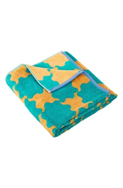 Dusen Dusen Cotton Terry Bath Towel In Sun