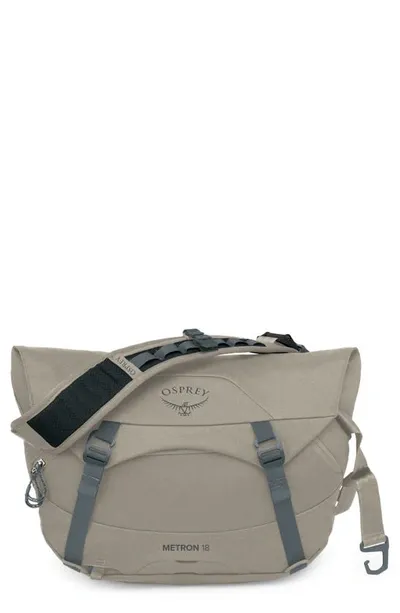 Osprey Metron 18 Messenger Bag In Tan Concrete