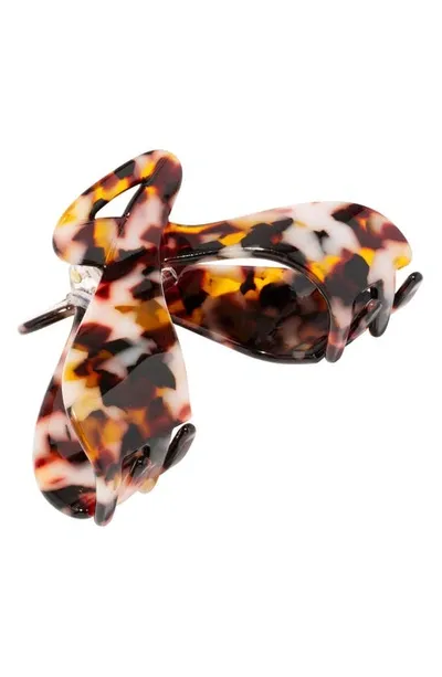 L Erickson Lobster Jaw Hair Clip In Carmel Chip