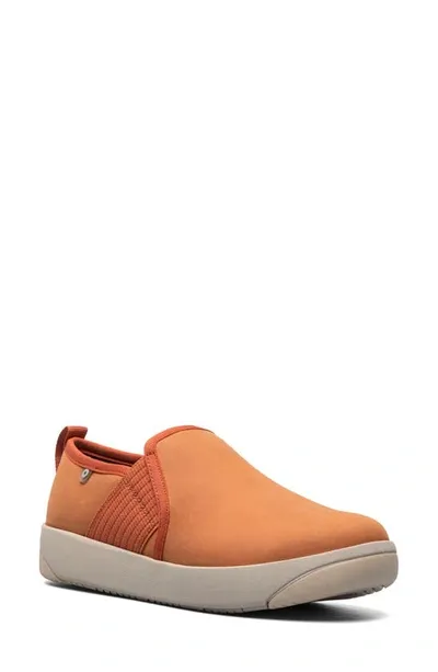 Bogs Kicker Slip-on Sneaker In Burnt Orange