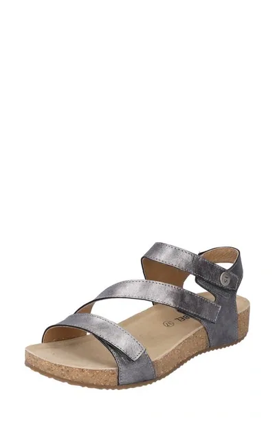 Josef Seibel Tonga 25 Sandal In Anthrazite