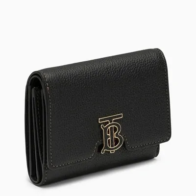 Burberry Black Garnet Leather Wallet