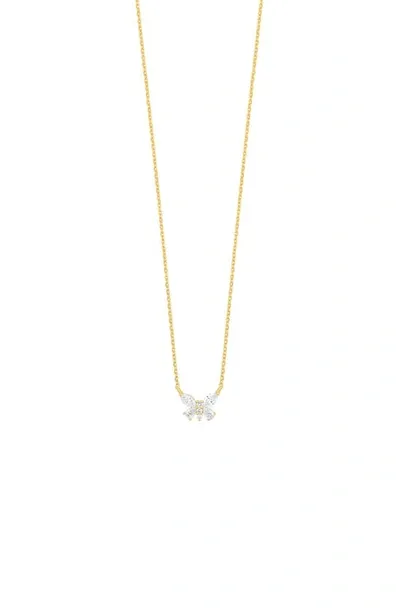 Bony Levy Simpler Obsession Diamond Butterfly Pendant Necklace In 18k Yellow Gold