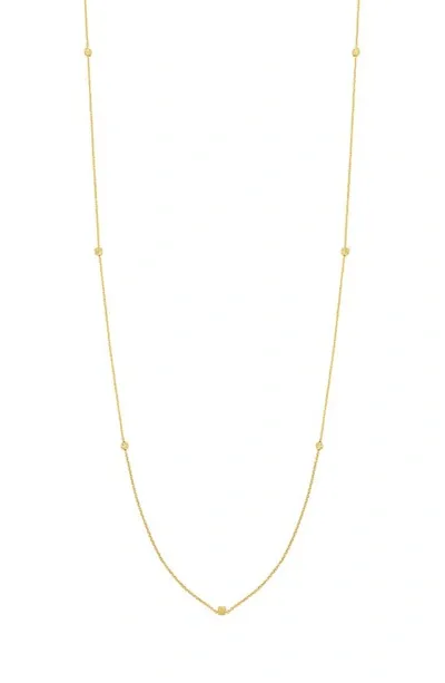 Bony Levy 14k Gold Geometric Station Necklace In 14k Yellow Gold